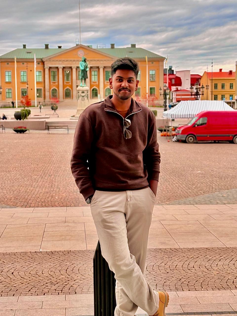 Nikhil Souri in Gothenburg, Sweden